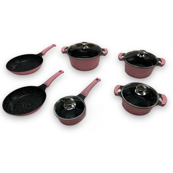 Batteria Barbie 10 pezzi CHEFFINGER in pietra