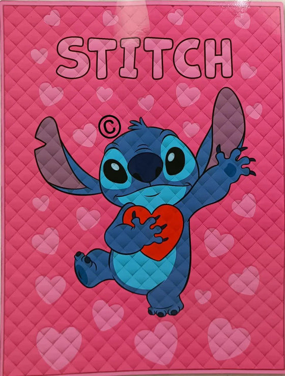 Trapunta singola Disney disegno piazzato Stitch